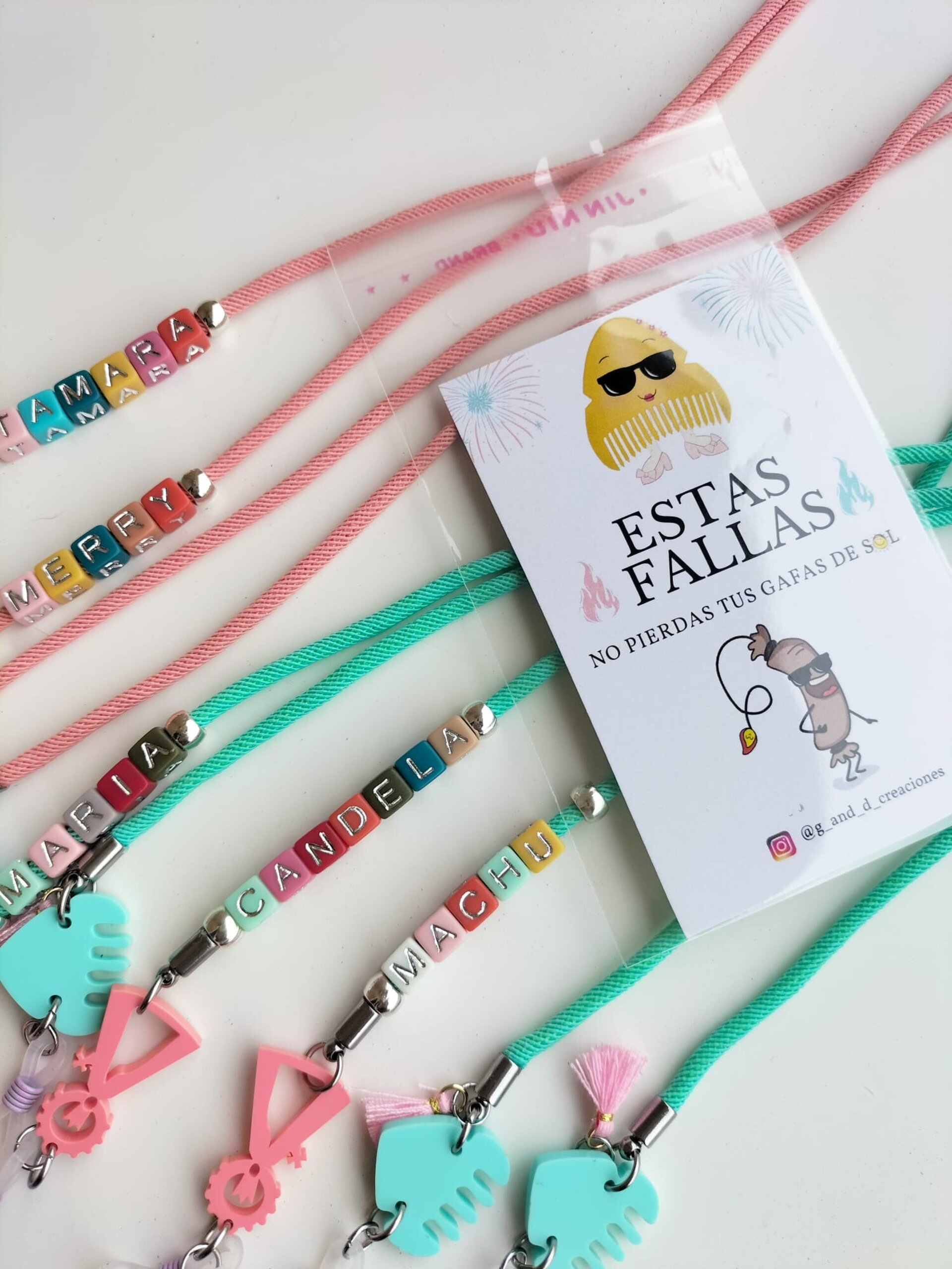 Cuelga Gafas Fallero Personalizado - 4