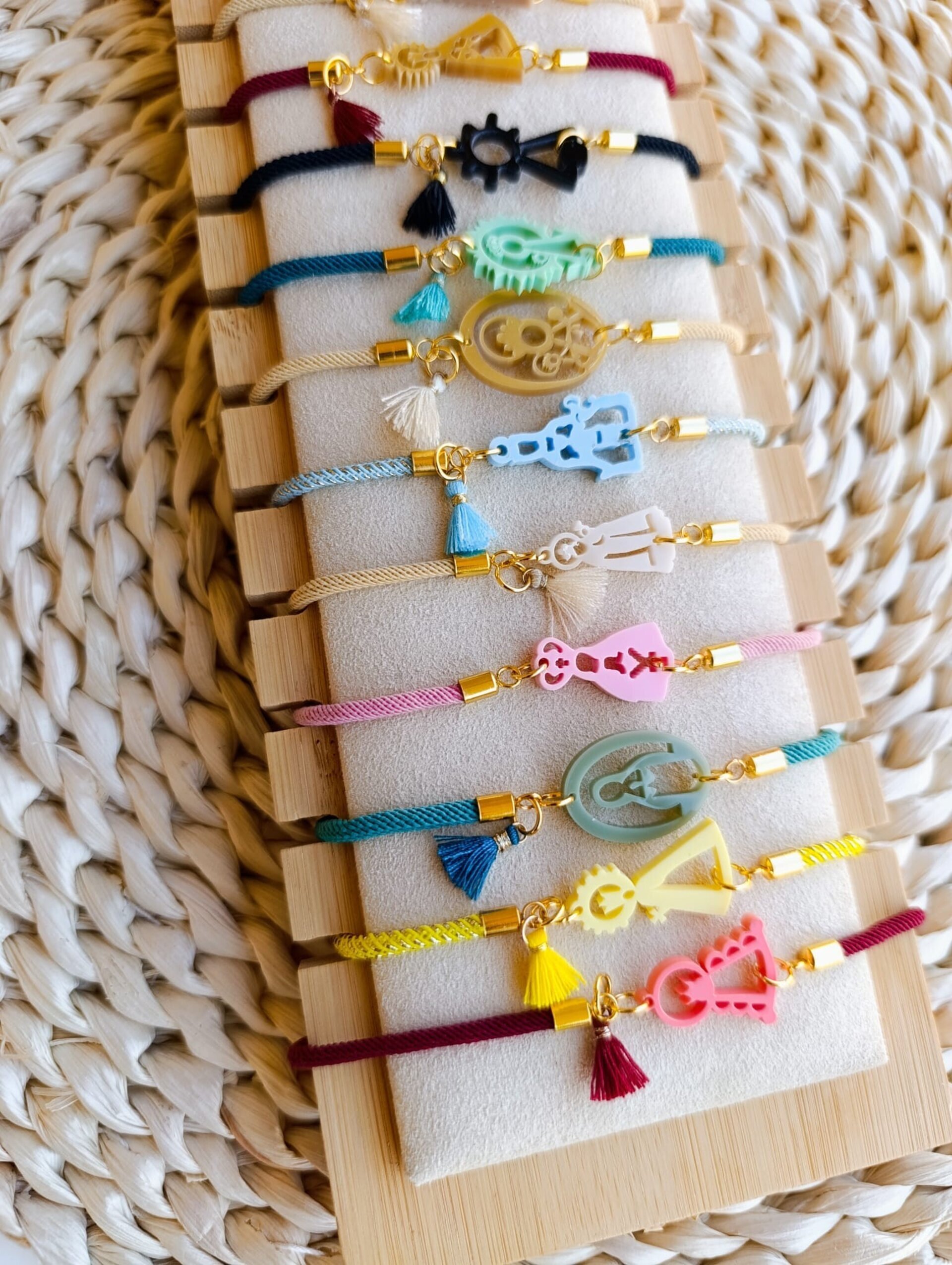 Pulsera Cordón Virgen de la Asunción(varios colores) - 4