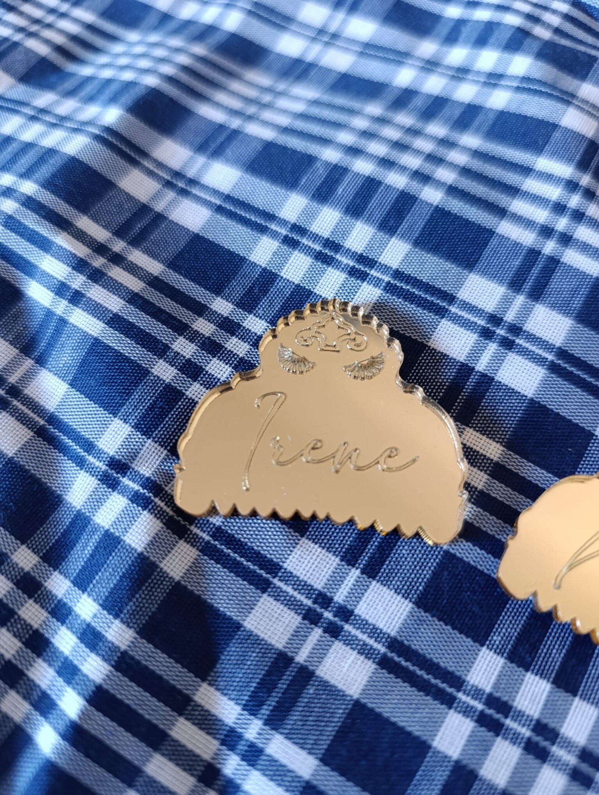 Broche Peineta Fallera Personalizado - 3