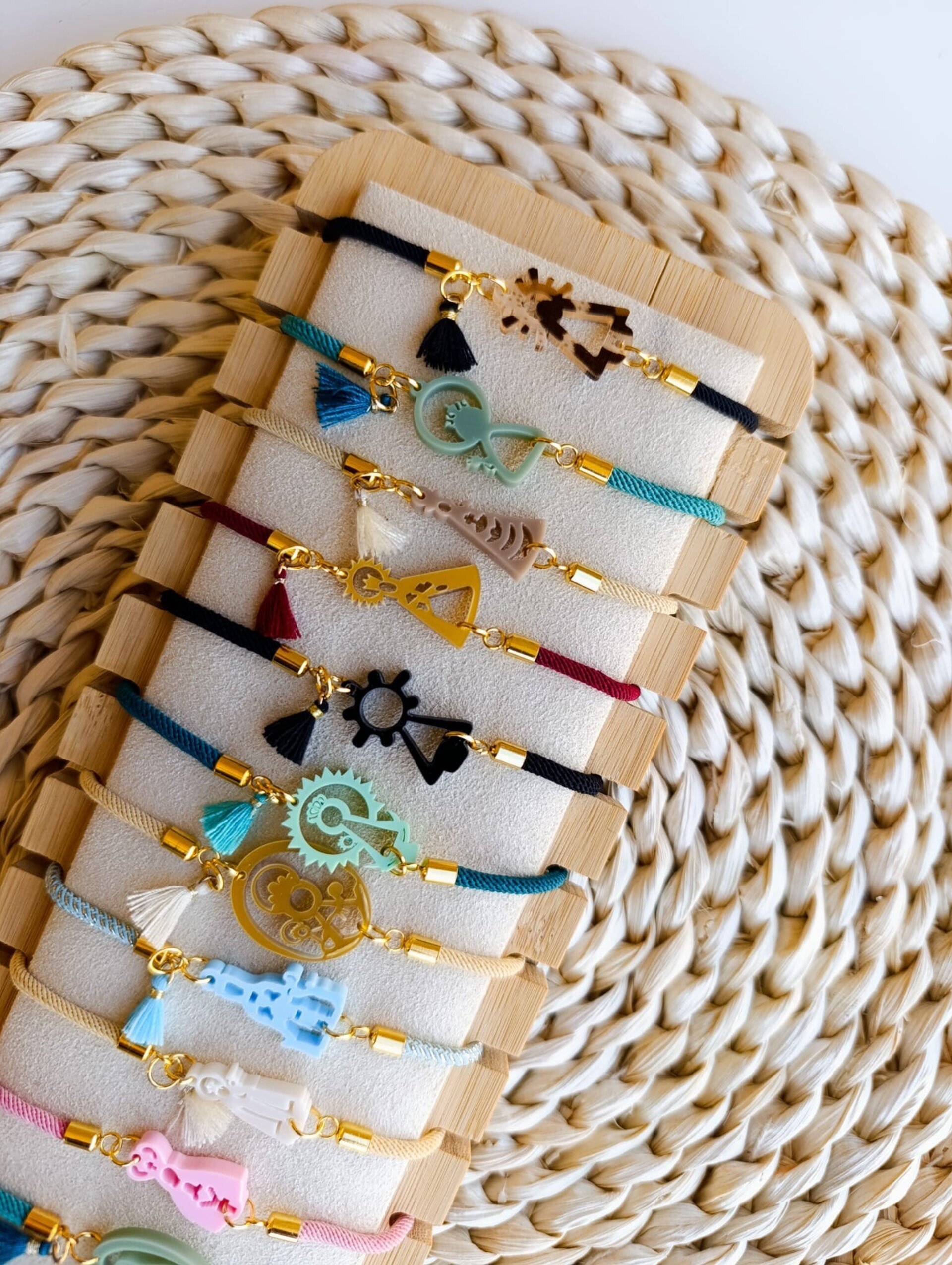 Pulsera Cordón Virgen de la Asunción(varios colores) - 3