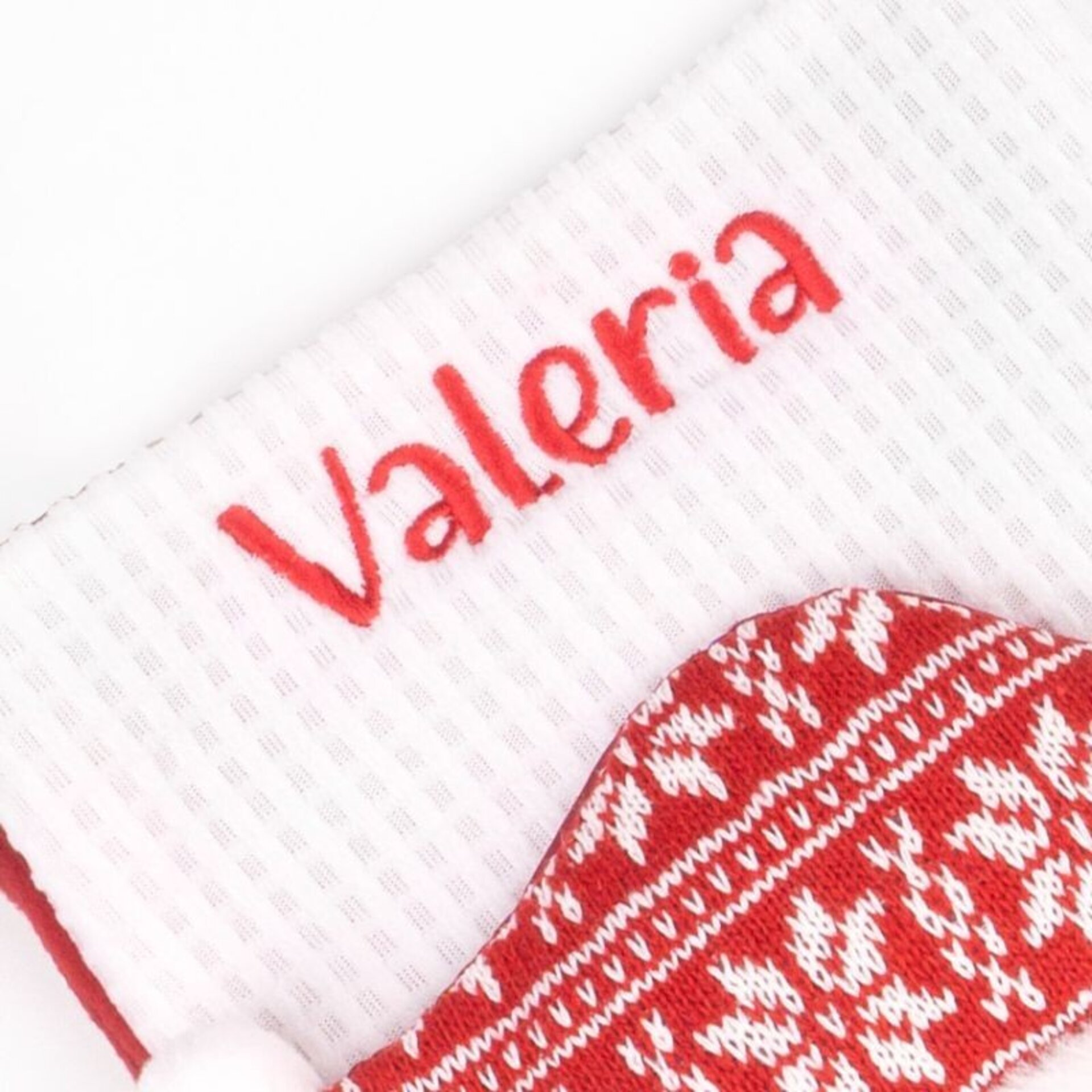 Calcetín de Punto Navidad Papá Noel personalizado - 2