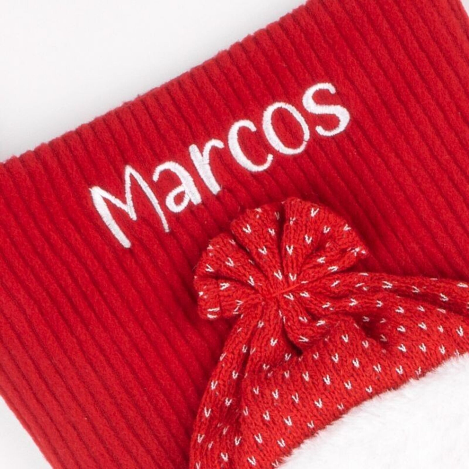 Calcetín de Punto Navidad Muñeco de Nieve personalizado - 2