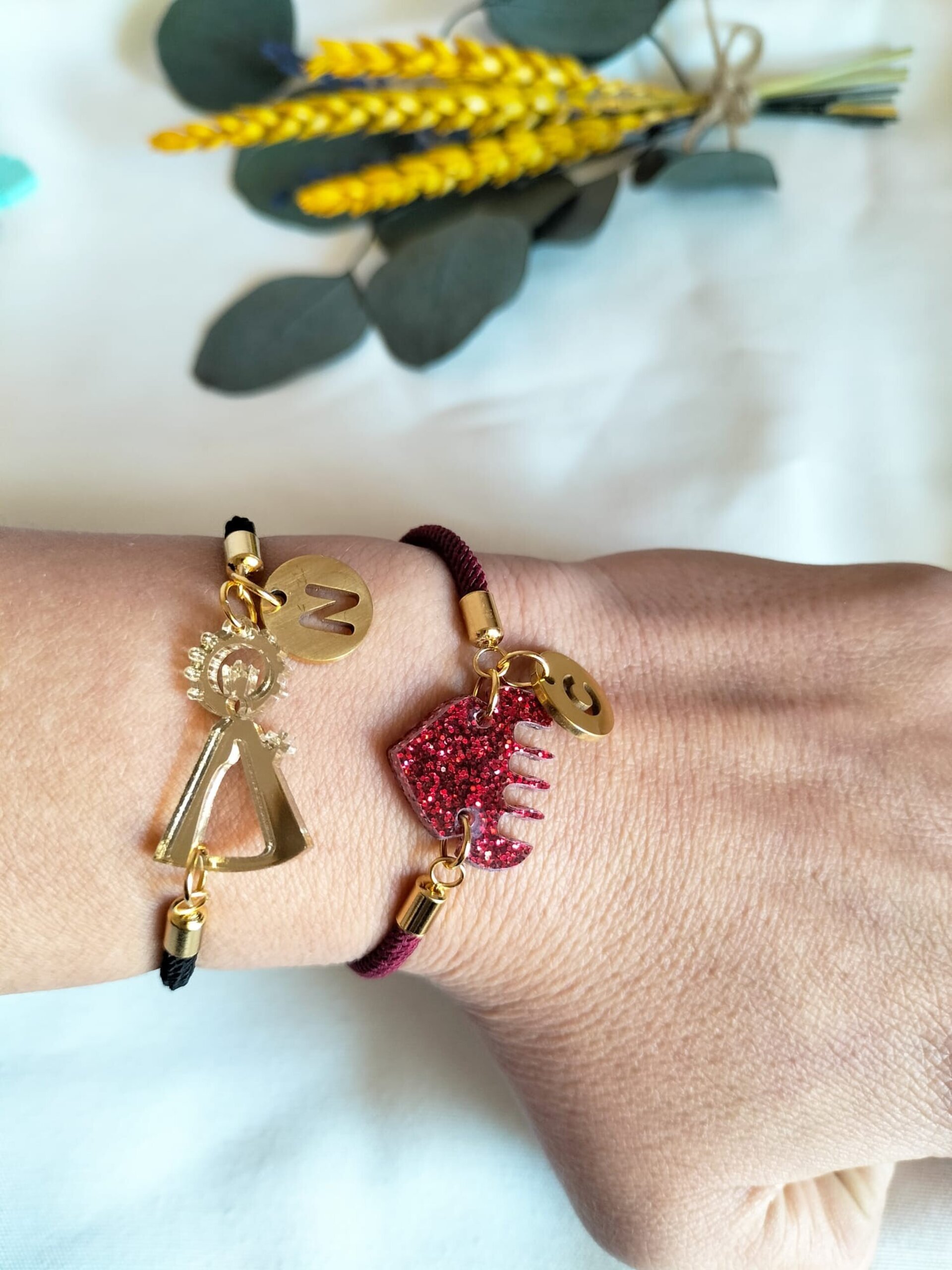 Pulsera Peineta Fallera Inicial - 6